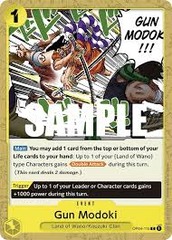 Gun Modoki - OP04-115 - C - (Kingdoms of Intrigue Pre-release Promo)